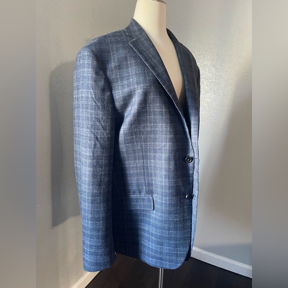 Ralph Lauren Other - Ralph Lauren Blue Sport Coat with Windowpane Pattern